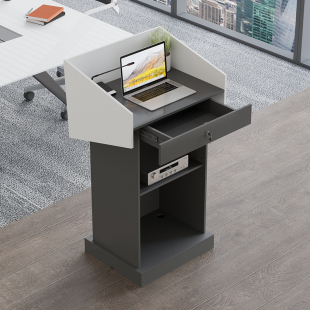 演讲台发言台会议室讲台桌发言席木质迎宾接待台礼宾咨询引导台