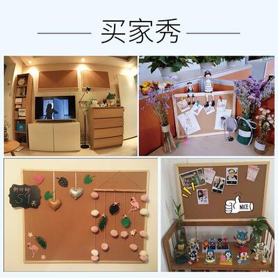 cork board photo wall message board note board advertising