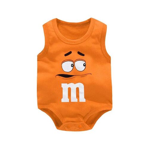 0-24M Newborn Baby Bodysuit for Boys and Girls Letter Print