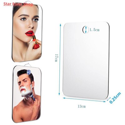 Acrylic Anti Fog Mirror Bathroom Tools Shower Shaving Fogles