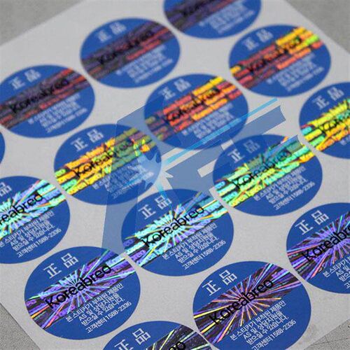 Printing transparent PET self-adhesive two-dimensional code