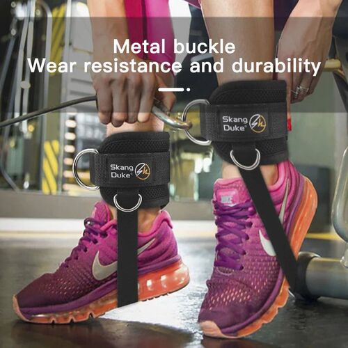 1PC Padded Ankle Straps Ankle Straps for Cable Machines Doub