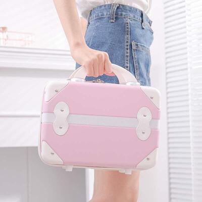 Vintage Mini Suitcase 14 Inch Meup Case Wedding Accompying T