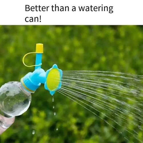 Watering bottle, sunflower double-headed showerhead, succule