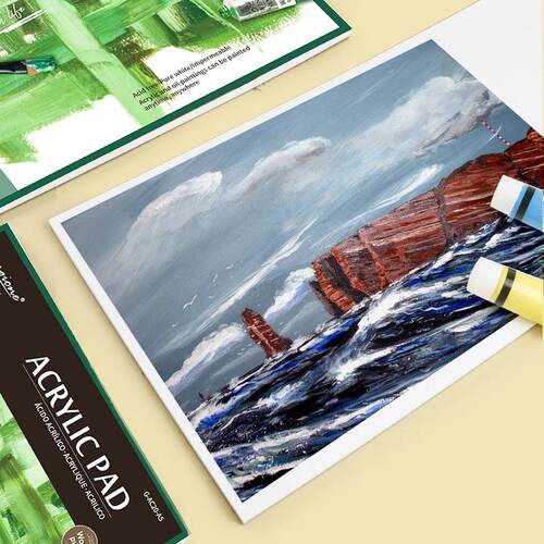 Acrylic paint book 20 sheets A3/A4/A5 professional oil paint