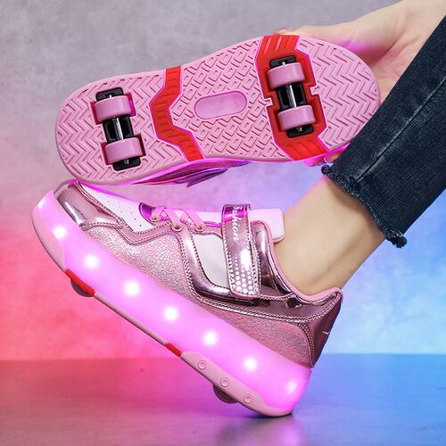 Summer Mesh Breathable Roller Skates with Four Wheels Walkab