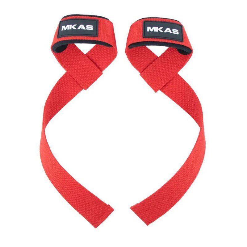 Weightlifting Straps 1 Pair Lifting Wrist Anti-Slip Silicone - 实物图