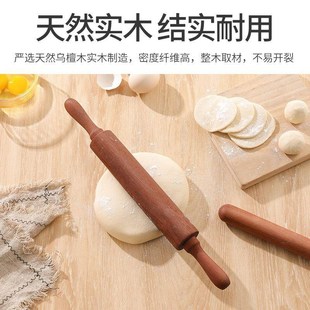 Rolling Pin Wooden Handle Pastry Dough Roller Baking Tool