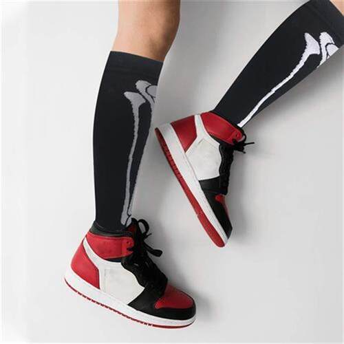 TANABATA 1 Pair Halloween Funny Compression Socks for Men