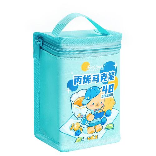 acrylic marker丙烯彩绘马克笔水性馬克筆儿童圆头