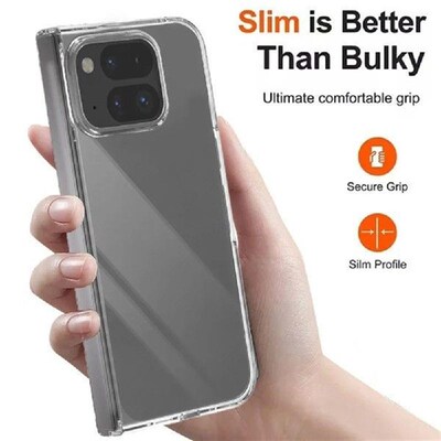 Transparent Hard PC Case For Google Pixel 9 Pro 9Pro Fold