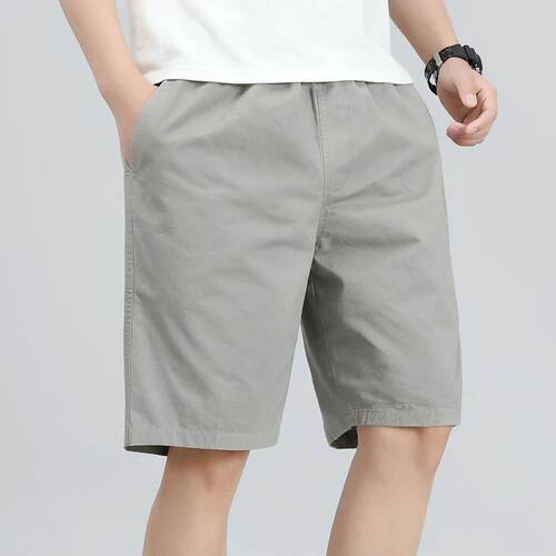 Mens Light Weight Cotton Shorts Summer Casual Shorts Baggy S