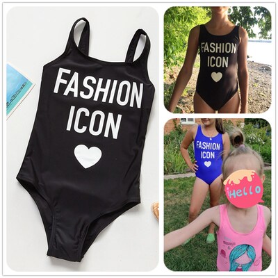 7~16Year Teenager Girls Swimsuits One piece Girls Swimwear H