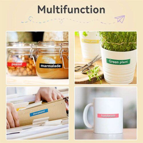 B90 Label Printer 3D Embossing Portable Manual Label Maker S