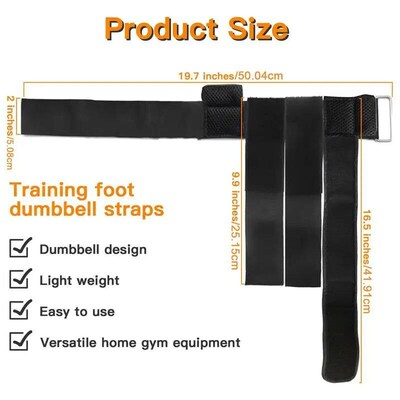 Ankle Weight Strap Adjustable Ankle Straps For Weighted Curl
