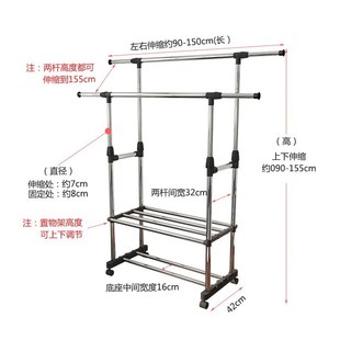 clothes drying rack folding laundry garment dryer hanger