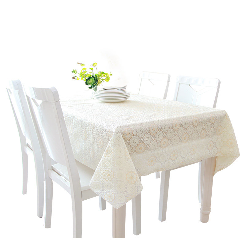 白色桌布蕾丝长方形防水pvc田园粉红色韩式小清新文艺桌布餐桌垫,居家布艺,桌布,淘宝优惠券,粉丝福利购,淘宝优惠卷