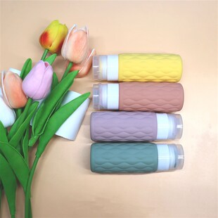 100ml Silicone Refillable Bottle Squeeze Lotion Bottle Trave