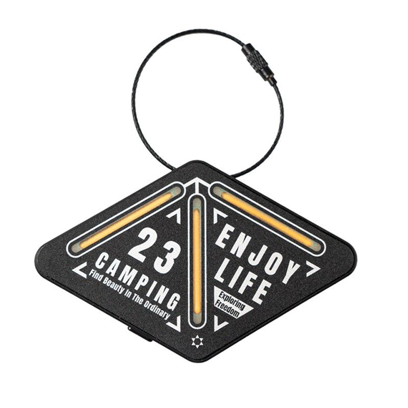 23 Camping  Outdoor Lamp 多功能户外指向警示灯 背包安全挂件