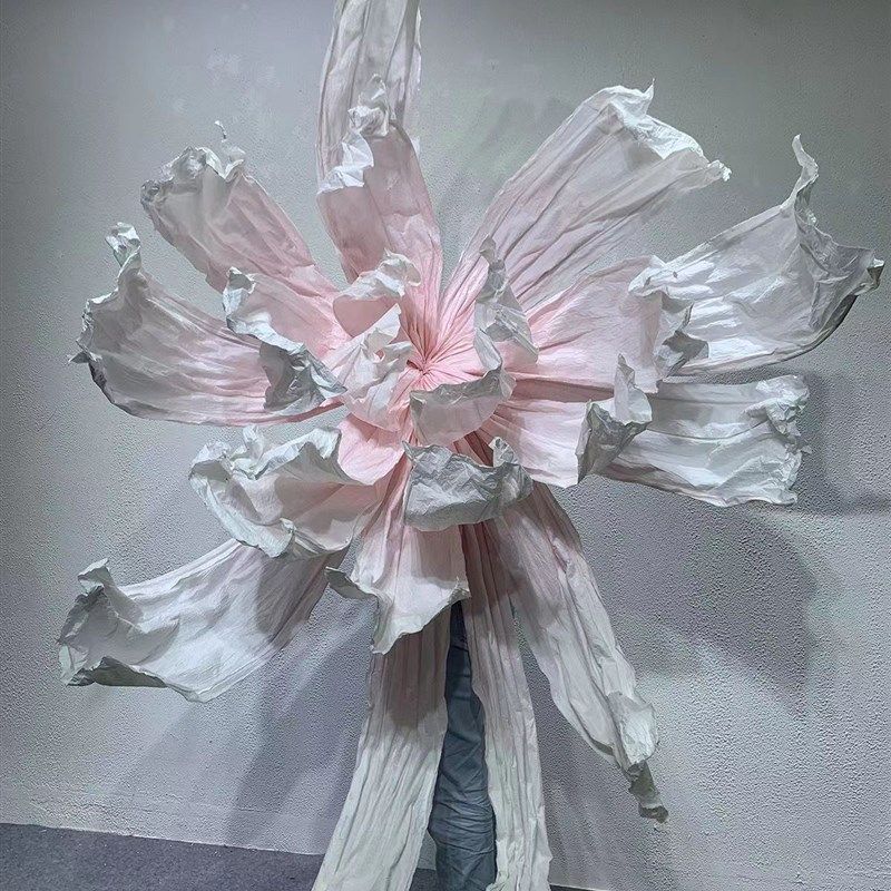 婚庆巨型手工彩蝶花大型婚礼背景装饰褶皱纸花橱窗摄影美陈道具花,节庆用品/礼品,婚庆绢花,淘宝优惠券,粉丝福利购,淘宝优惠卷