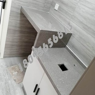 合肥石英石岩板橱柜台面大理石窗台板飘窗石门槛过门石卫生间台面