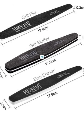 Nail File Nail Buffer Washable Grinding Polishing Sanding