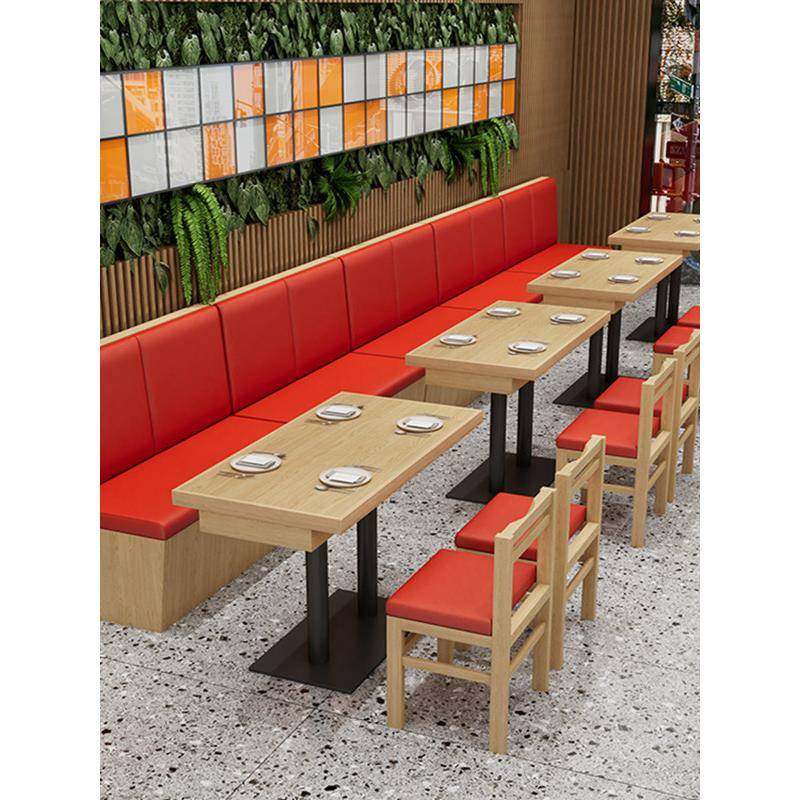 餐饮沙发卡座餐桌商用烤肉小吃快餐店粉面馆椅子凳子桌椅带抽屉,商业/办公家具,卡座,淘宝优惠券,粉丝福利购,淘宝优惠卷