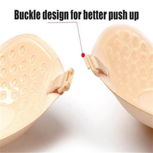 New Invisible Push Up Bra Backless Strapless Bra Seamless Fr