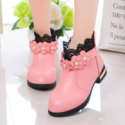 2025 Childrens Short Boots Womens Boots Korean Style Middl