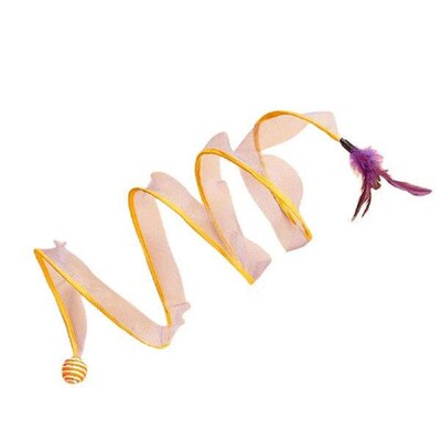 Cat Tunnel Collapsible Tubes Interactive Toys with Ball