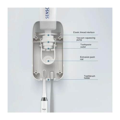 High Quality Automatic Toothpaste Dispenser Squeezer With To