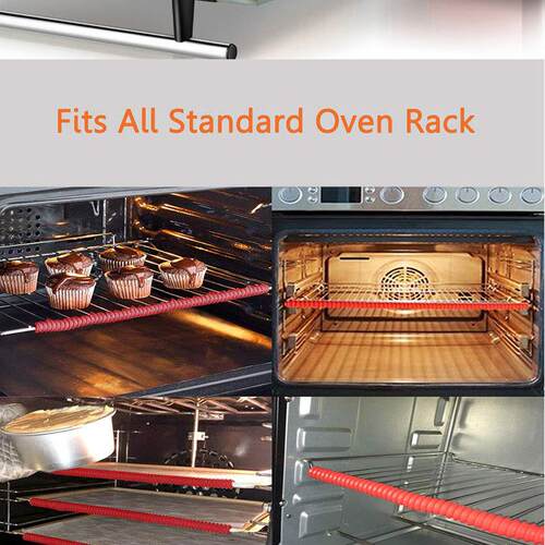 Oven silicone insulation sleeve threaded insulation pipe