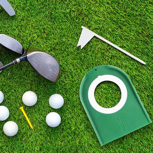 1 piece golf putting disc, putting and chipping practice dev