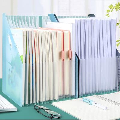 1Pc Desk File Folder Document Paper Organizer Storage Holder