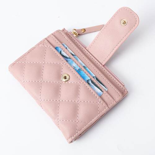 Womens Wallet Zipper&Hasp cute wallet Student Small PU Wall