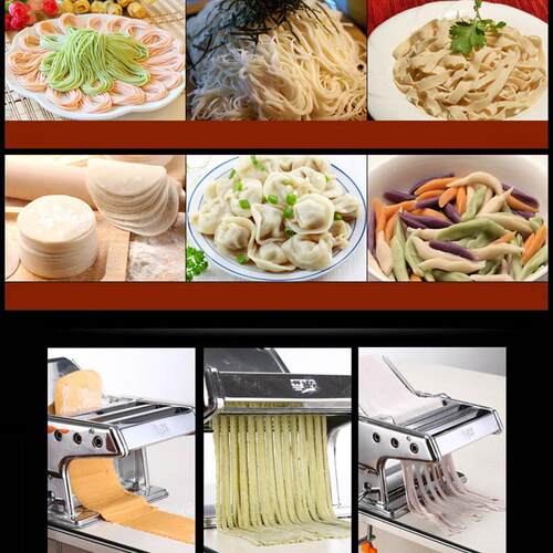 DIY Home Pasta Maker Machine Noodle Roller Dough Spaghetti