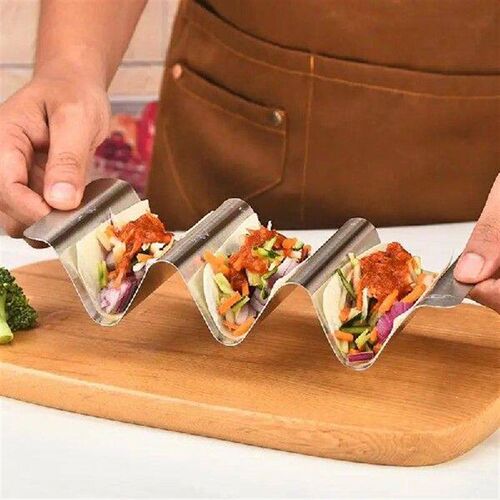 Taco Stand Truck Tray Rack Stainless Stee Taco Holder Plate
