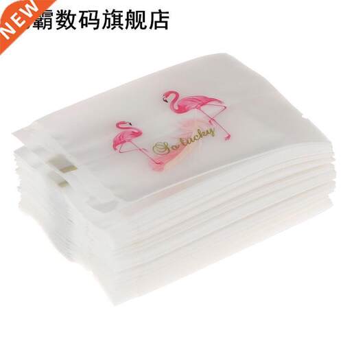 100pcs 5585cm Sealing Bags Plastic Cookie Bag Small Gift