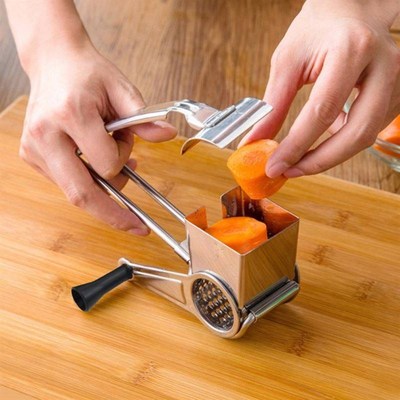 Rotary Cheese Tools Stainless Steel Cheese Grater Slicer Shr