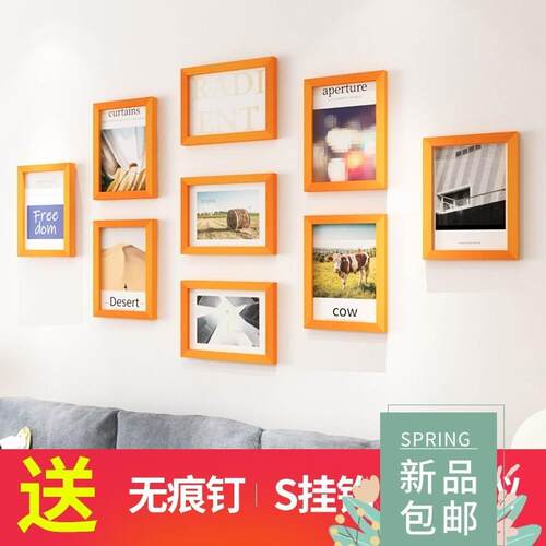 11pcs/Lot Wooden Multi Photo Frame Picture Frames Wall Hang