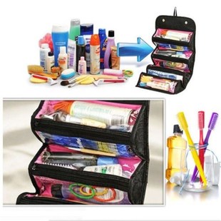 bag organizer makeup case zip pouch toiletry make up bag