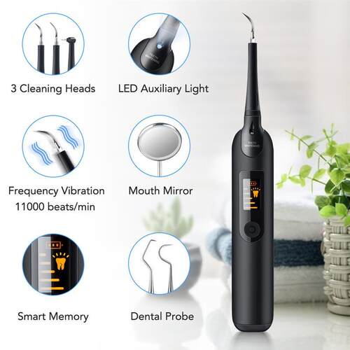 Plaque Remover for Teeth Electric Tooth Cleaner牙洁器洁牙仪