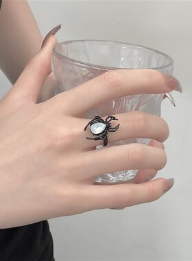 Gothic Punk Spider Rings For Women Men Vintage Insect Animal