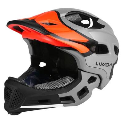 Lixada 14 Vents Full Face Helmet Kids Detachable Helmets Cyc