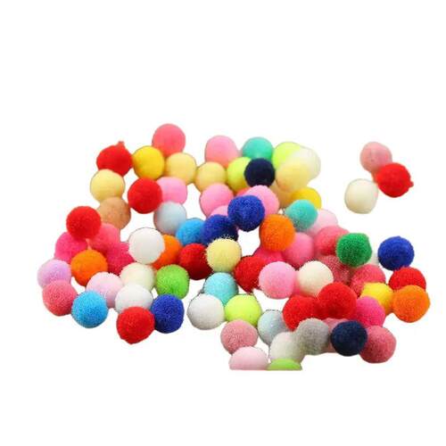Pompoms Balls Pom Poms Garment Handcraft Kids Crafts Arts