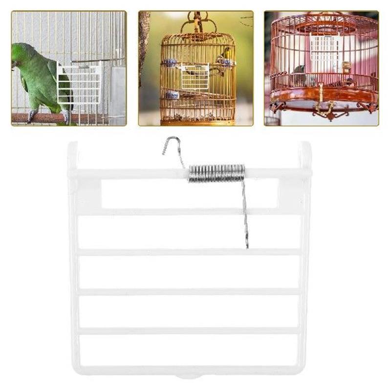 3pcs Plastic Bird Cages Accessories Cages Fittings - 实物图
