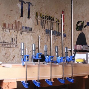 F Clamps Heavy Duty Bar Clamp 6/10/18/24 Inch Quick Ratchet