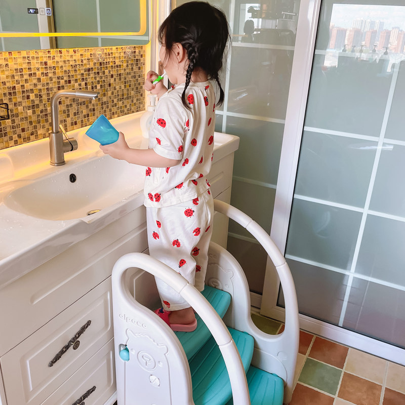 儿童垫脚凳宝宝洗手梯洗漱台踩脚凳台阶脚踏卫生间洗脸脚踩凳,住宅家具,玩具椅/踩脚凳,淘宝优惠券,粉丝福利购,淘宝优惠卷