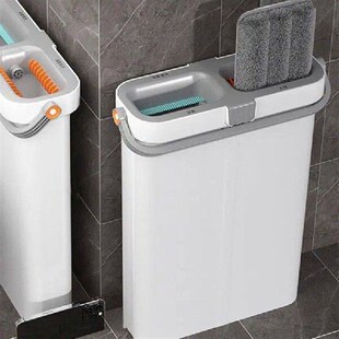 Flat Floor Mop And Bucket Flat Squeeze Mop Bucket Cleaning