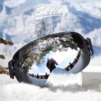 Lightweight Professional Ski Goggles Men UV400 Adult